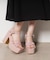 【ラク盛り／サンダル】リピーター続出／脚長美脚　ラク盛り厚底サンダル