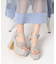 【ラク盛り／サンダル】リピーター続出／脚長美脚　ラク盛り厚底サンダル