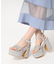 【ラク盛り／サンダル】リピーター続出／脚長美脚　ラク盛り厚底サンダル