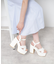 【ラク盛り／サンダル】リピーター続出／脚長美脚　ラク盛り厚底サンダル