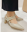 スリングバックミュールパンプス