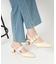 スリングバックミュールパンプス
