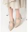 スリングバックミュールパンプス