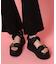 厚底ベルトサンダル