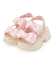 厚底ダブルリボンサンダル