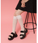 ギャザーダブルベルトサンダル