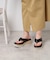 厚底トングサンダル