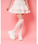 クマ×チェ―ン付き厚底インヒールスニーカー