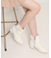 折り返しフェイクファー2WAYショートブーツ