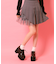 厚底レースアップマニッシュパンプス
