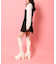 厚底プレーンブーツ