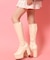 厚底プレーンブーツ