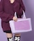 【推し活】レースアップクリアポケトート