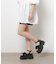 プラットフォーム厚底サンダル