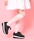 厚底ガーリーリボンレーススニーカー