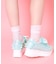 厚底ガーリーリボンレーススニーカー