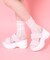 厚底ぷくぷくサンダル