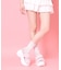 厚底ぷくぷくサンダル