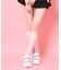 厚底ぷくぷくサンダル