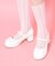 小リボンダブルパンプス