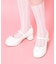 小リボンダブルパンプス