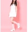 小リボンダブルパンプス