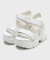 【SPORTS SANDAL COLLECTION】厚底グリッターベルクロスポサン