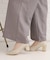 ジュエルブロックヒールパンプス