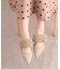 【Fur Collection】ファー付き2WAYスリングバックミュールパンプス