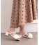 【Fur Collection】フェイクファー付き2WAYミュールサンダル