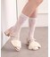 【Fur Collection】フェイクファー付き2WAYミュールサンダル