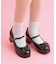 小リボンダブルパンプス