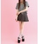 厚底バックリボンパンプス