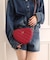 ハートキルティングショルダーバッグ