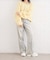 【ゴム紐仕様】シフォンリボン付きジュエルマカロニスニーカー
