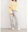 【ゴム紐仕様】シフォンリボン付きジュエルマカロニスニーカー
