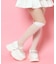 厚底ストラップリボンパンプス