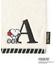 ◆SNOOPY ミニタオル ふわふわ イニシャルA