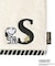 ◆SNOOPY ミニタオル ふわふわ イニシャルS