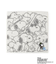 ◆SNOOPY イニシャルミニタオル R