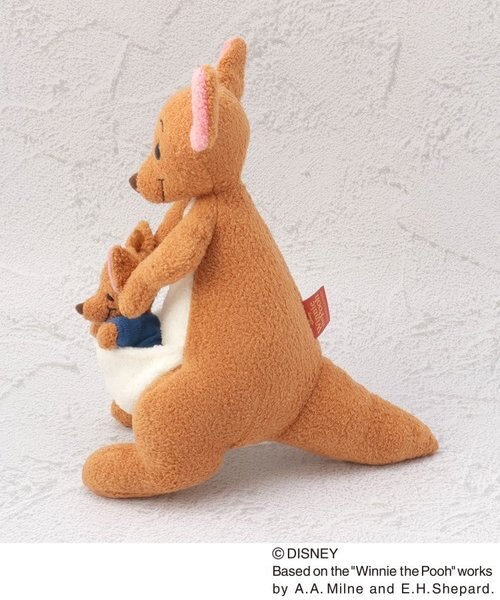◇ディズニー 『クマのプーさん』 ぬいぐるみ カンガ＆ルー