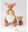 ◆ディズニー 『クマのプーさん』 ぬいぐるみ カンガ＆ルー
