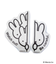 Dick Bruna miffy マグネットカーサイン 2P