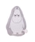 MOOMIN ダイカットクッション ムスッとフェイス