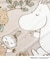 MOOMIN ロングブランケット フルーツグリーン