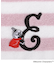 ◆MOOMIN ミニタオル イニシャルミイ E