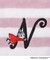 ◆MOOMIN ミニタオル イニシャルミイ N