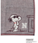 ◆SNOOPY 三重ガーゼイニシャルハンカチ N