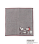 ◆SNOOPY 三重ガーゼイニシャルハンカチ M