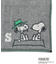 ◆SNOOPY 三重ガーゼイニシャルハンカチ S